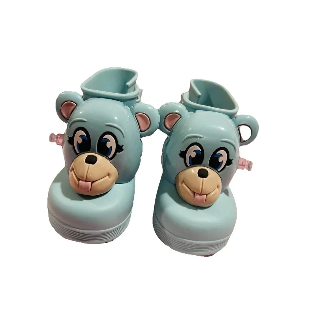 #85 Mini Melissa + Jeremy Scott Monkey Rain Boot Size 7